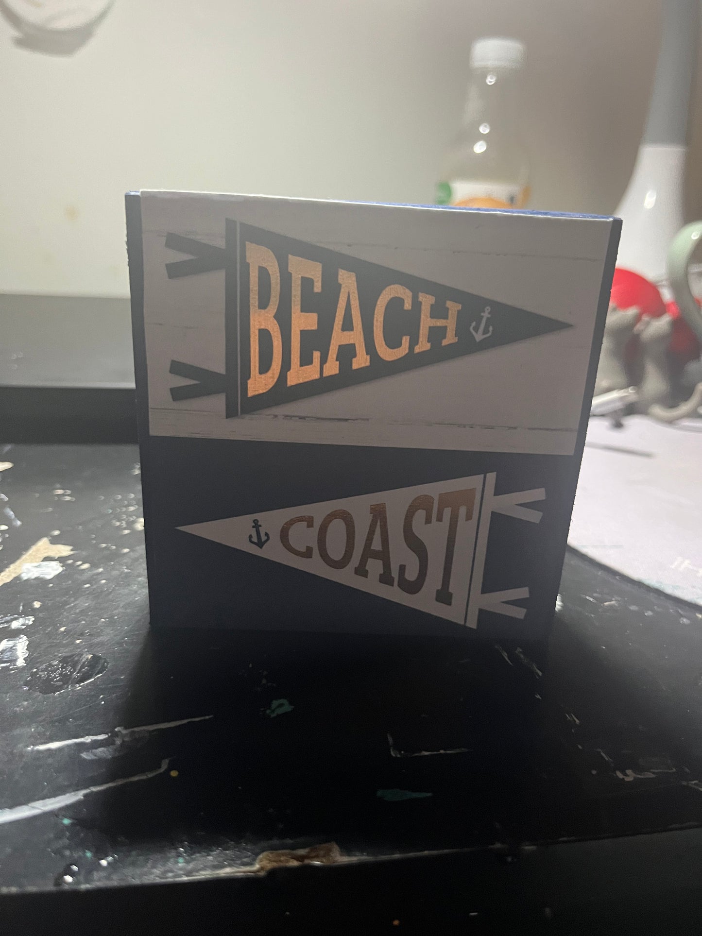 Beach/Coast desk sign