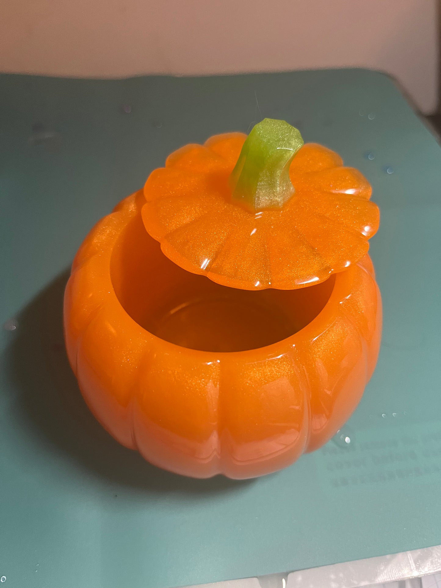 Little orange pumpkin bowl