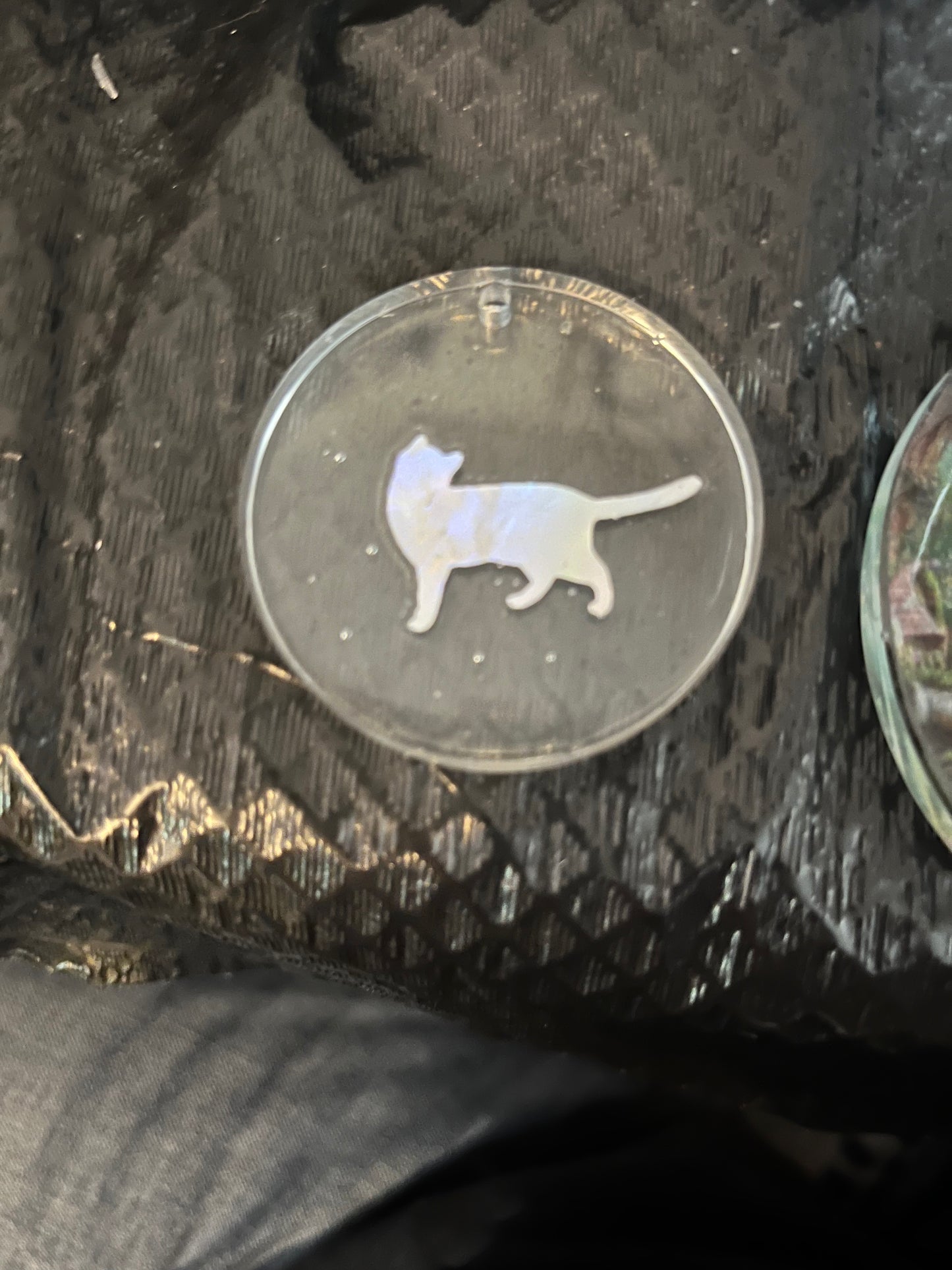 Cat keychain