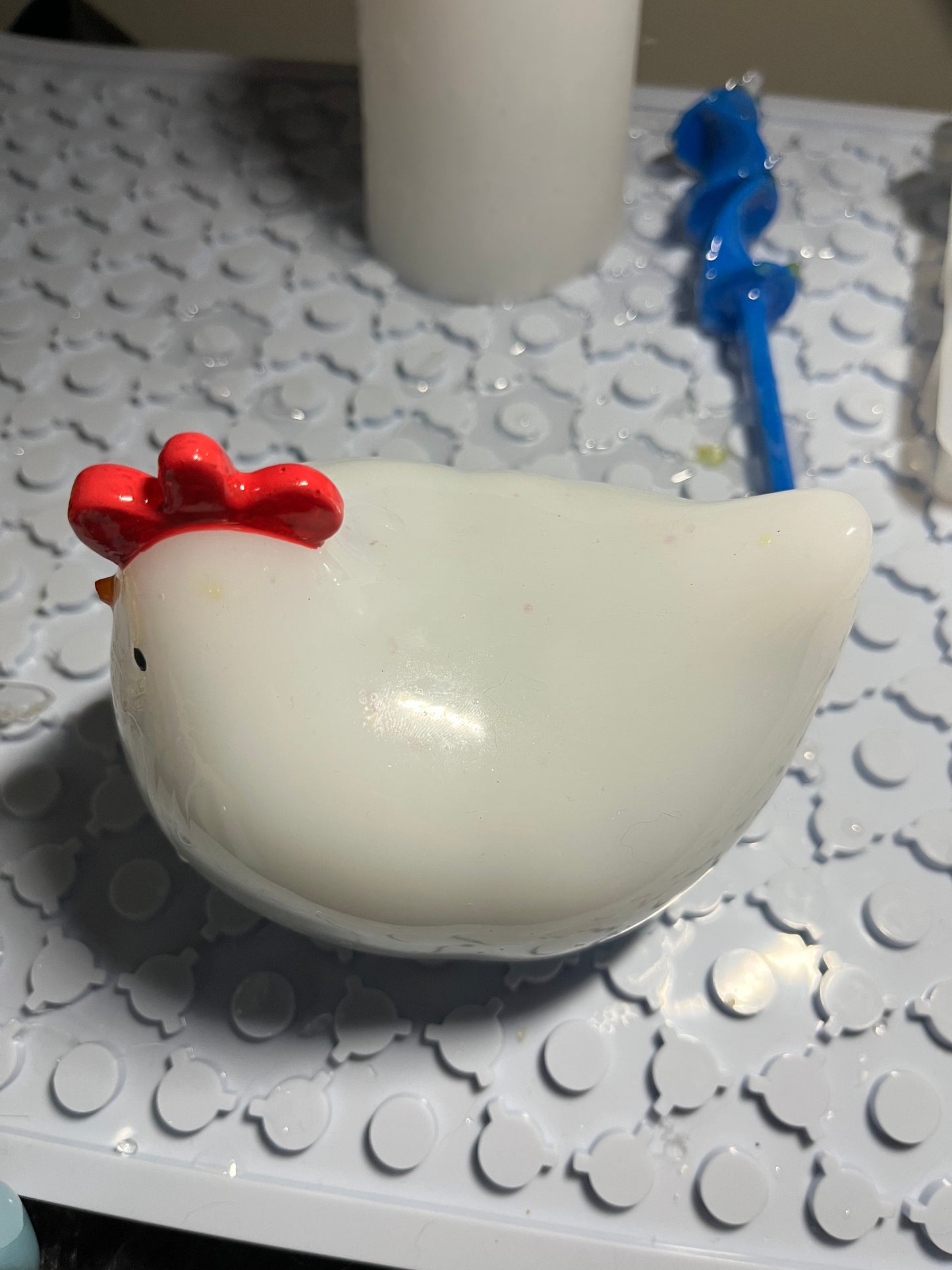 Chicken statue