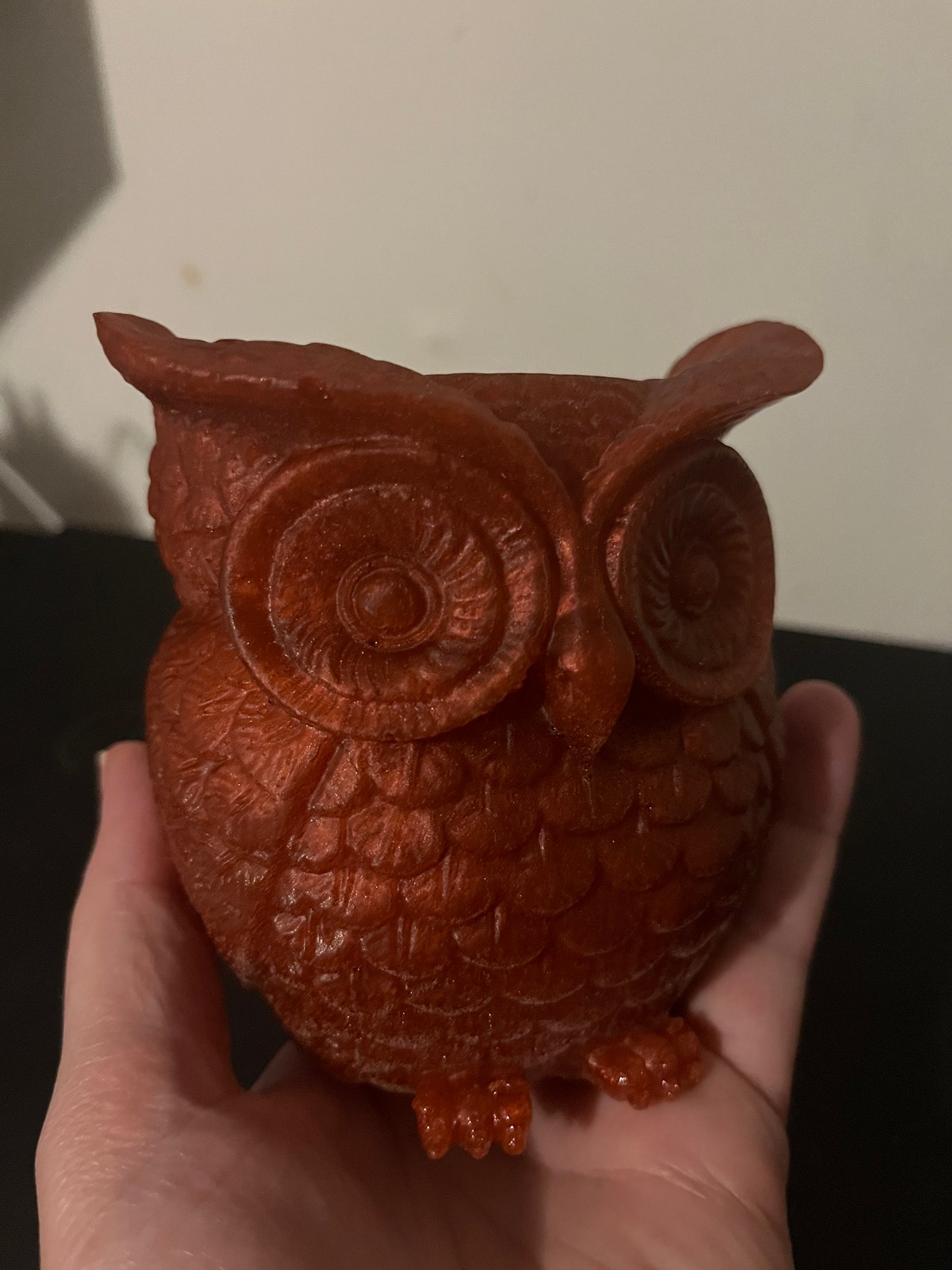 Owl plant holder