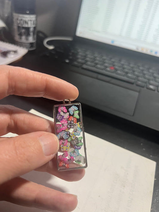 Flitty little butterflies pendant