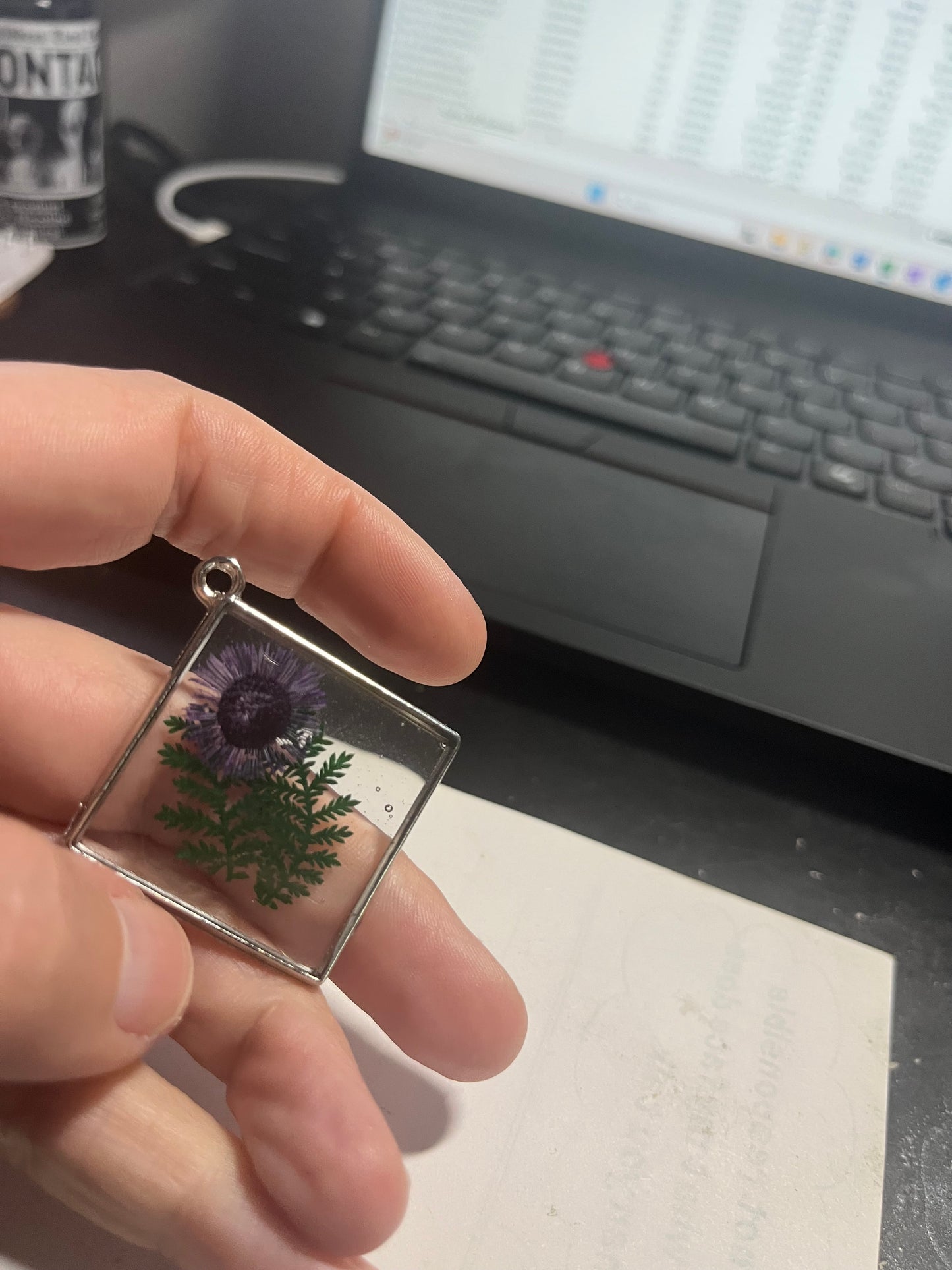 Flower pendant