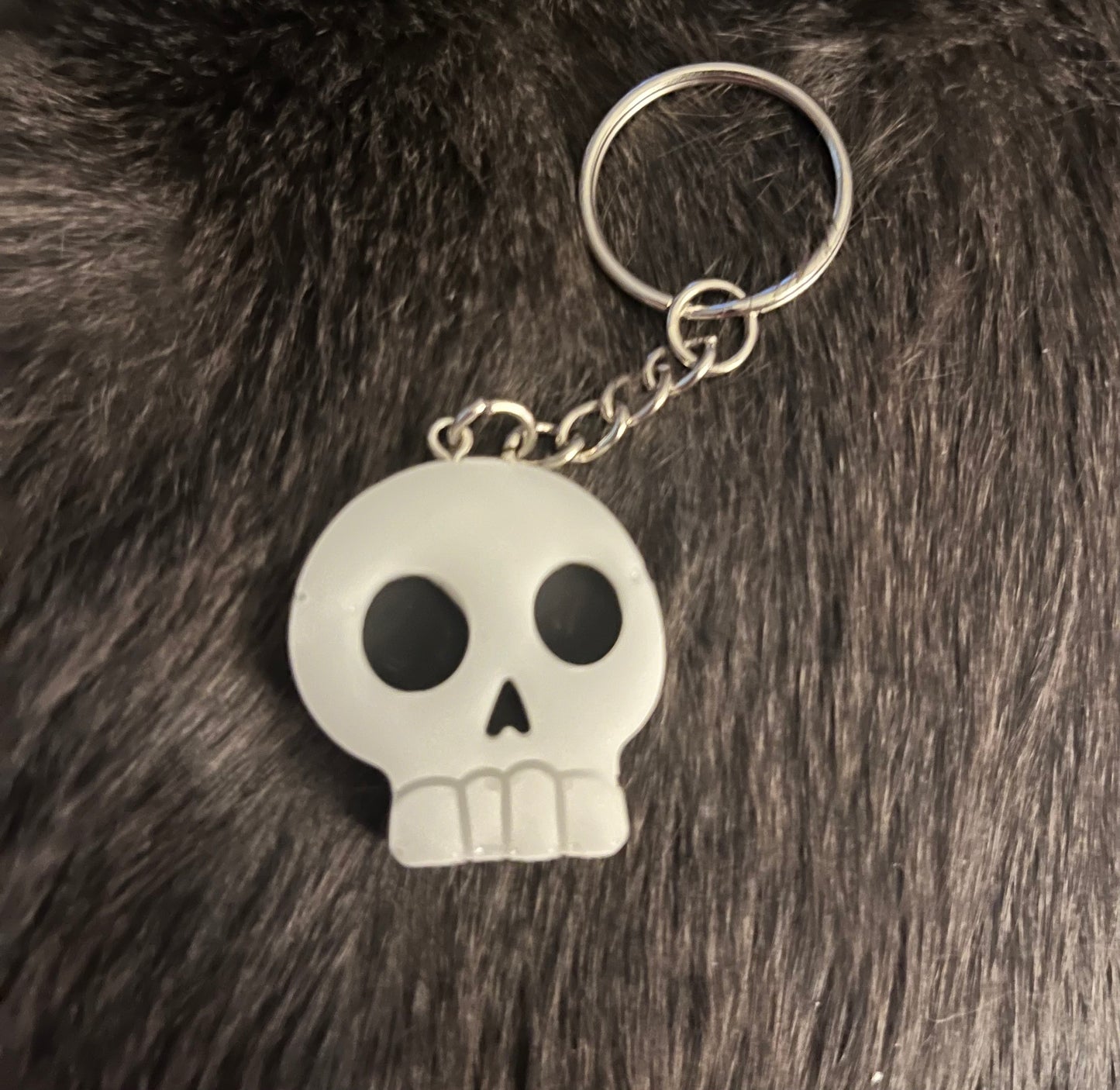 Skull keychain