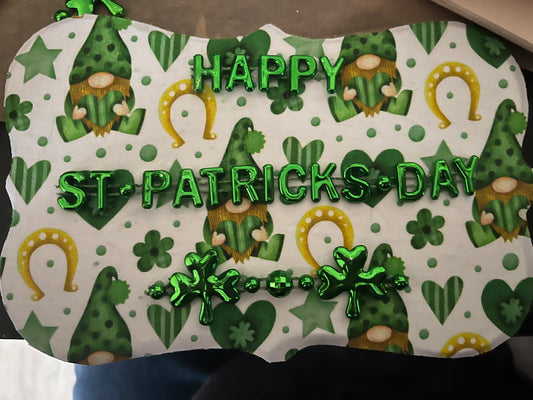 Happy St Patrick’s Day sign