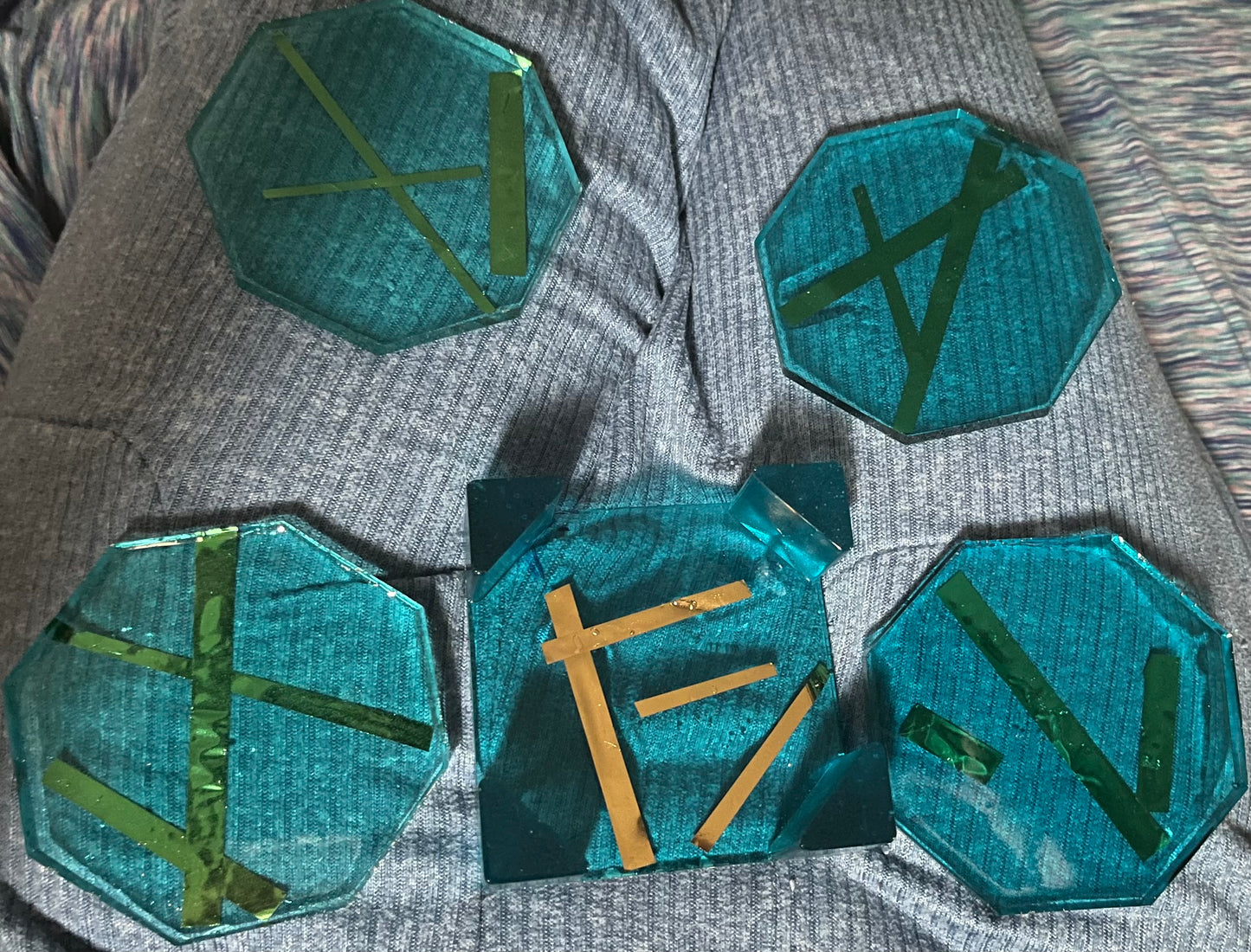 Coasters with shapes