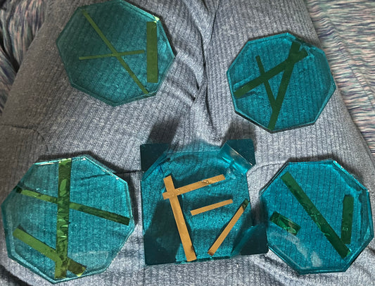 Coasters with shapes