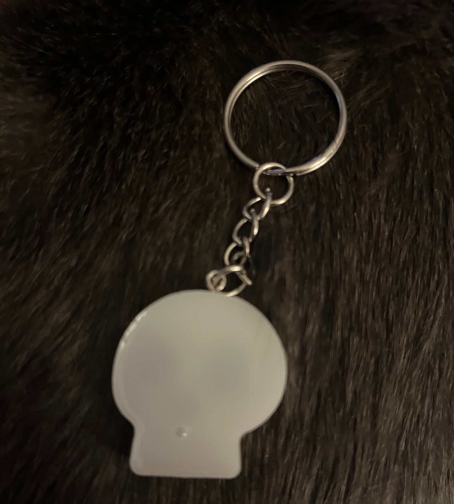 Skull keychain