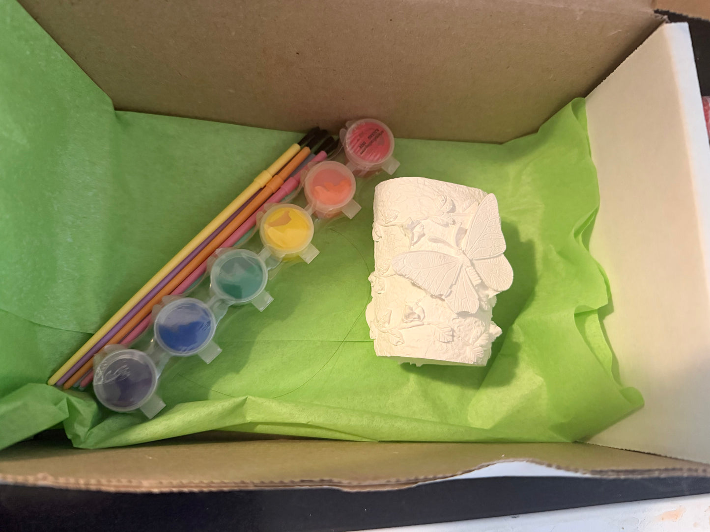 Paint your own paper weight