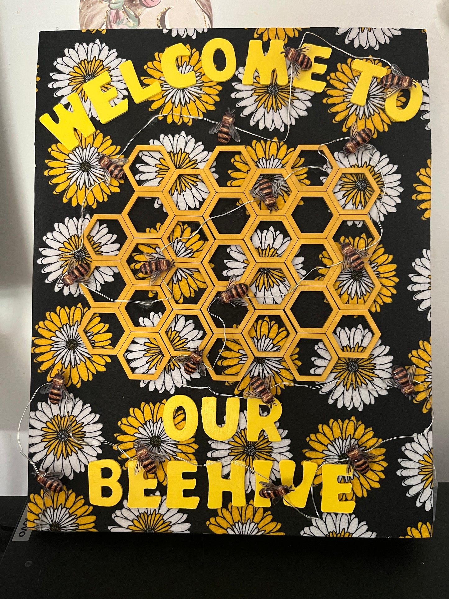 Welcome to our Beehive sign