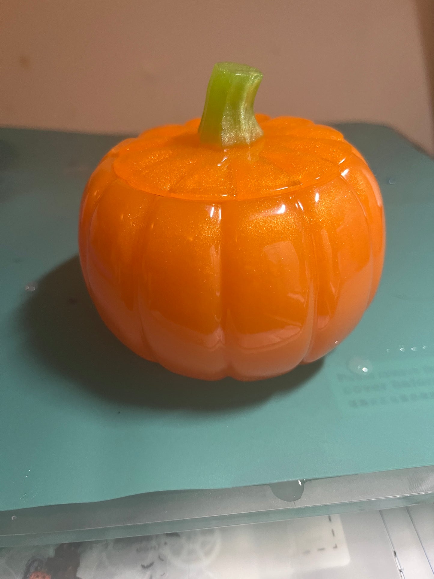Little orange pumpkin bowl