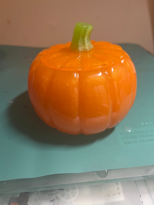 Little orange pumpkin bowl