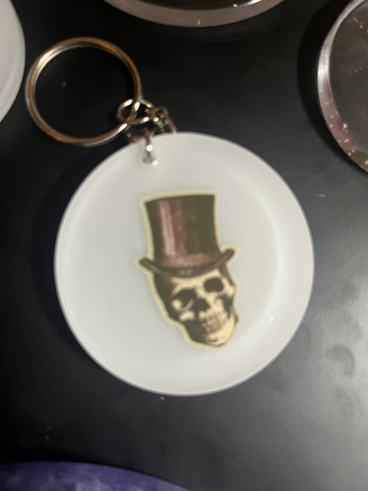 Skull keychain