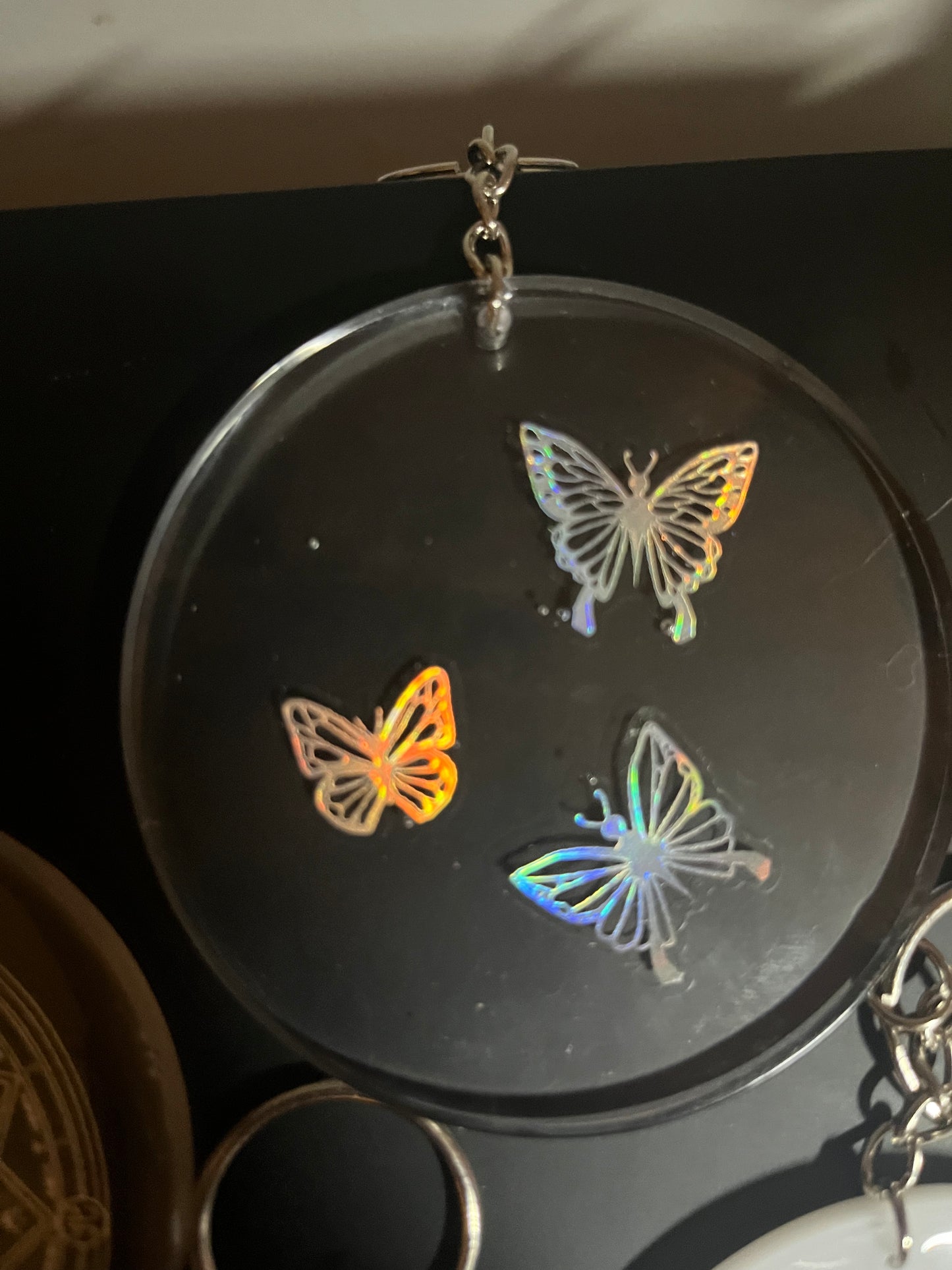 Butterflies keychain