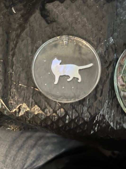 Cat keychain