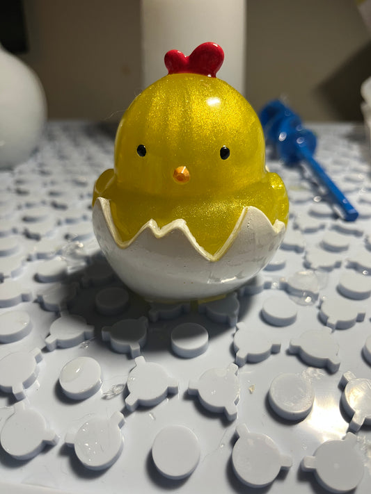 Chick statue