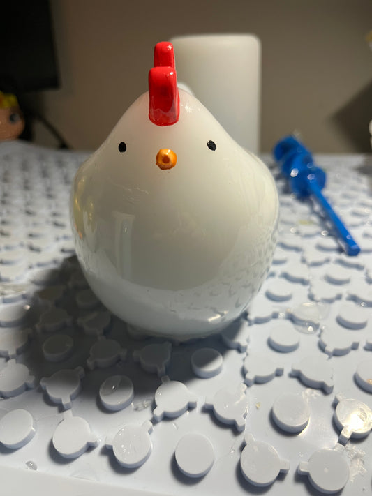 Chicken statue