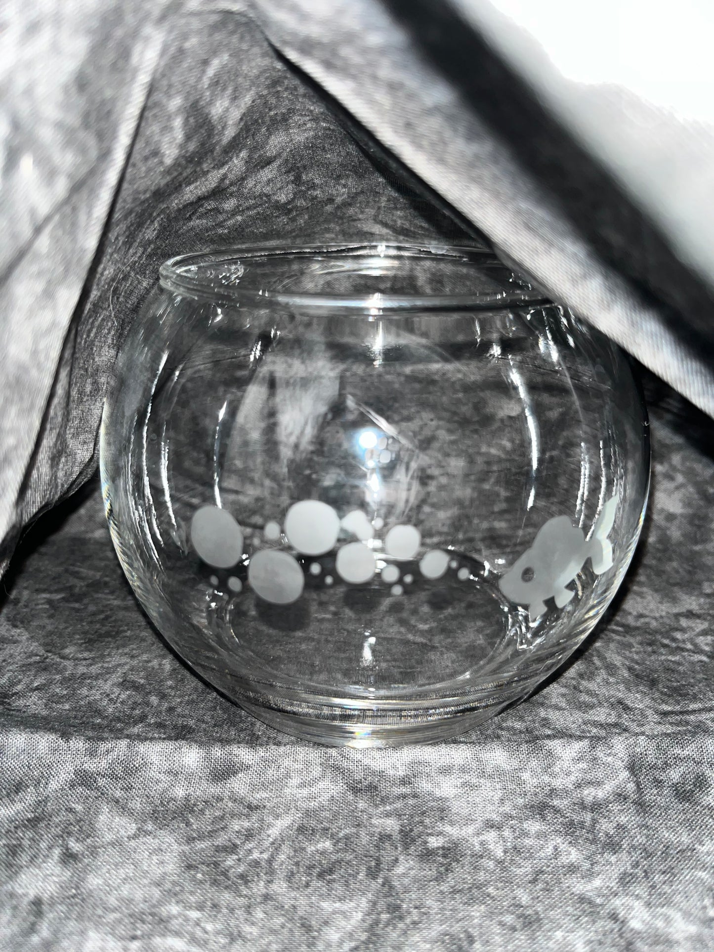 Fish and bubbles