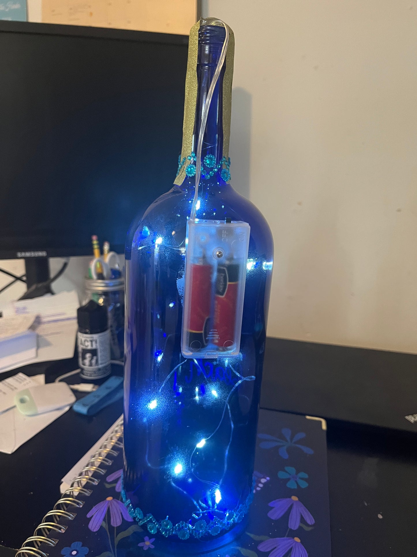 Life is better at the beach bottle