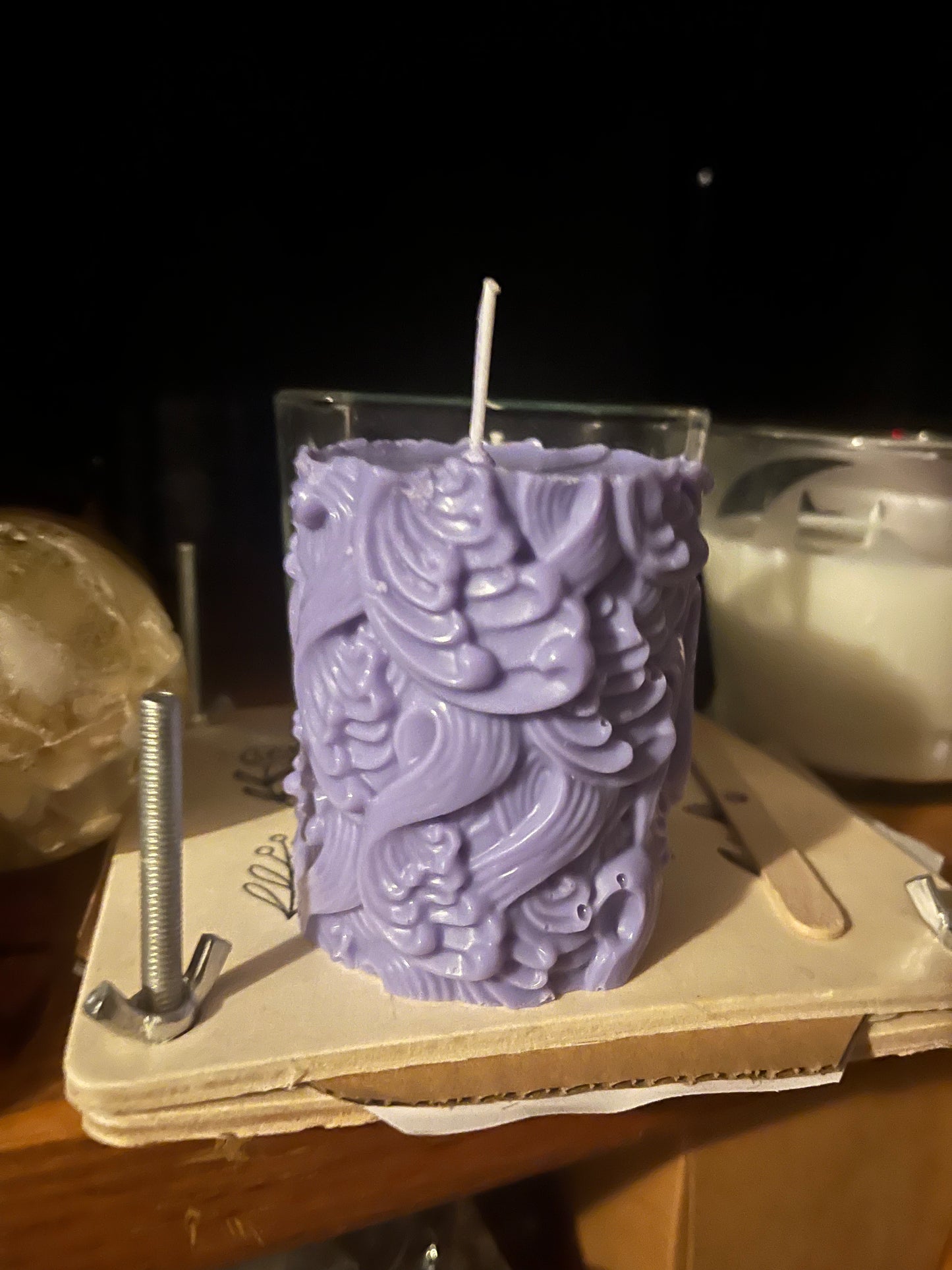 Lavendar waves