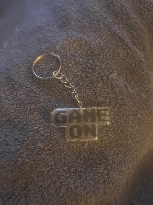 Game On keychain
