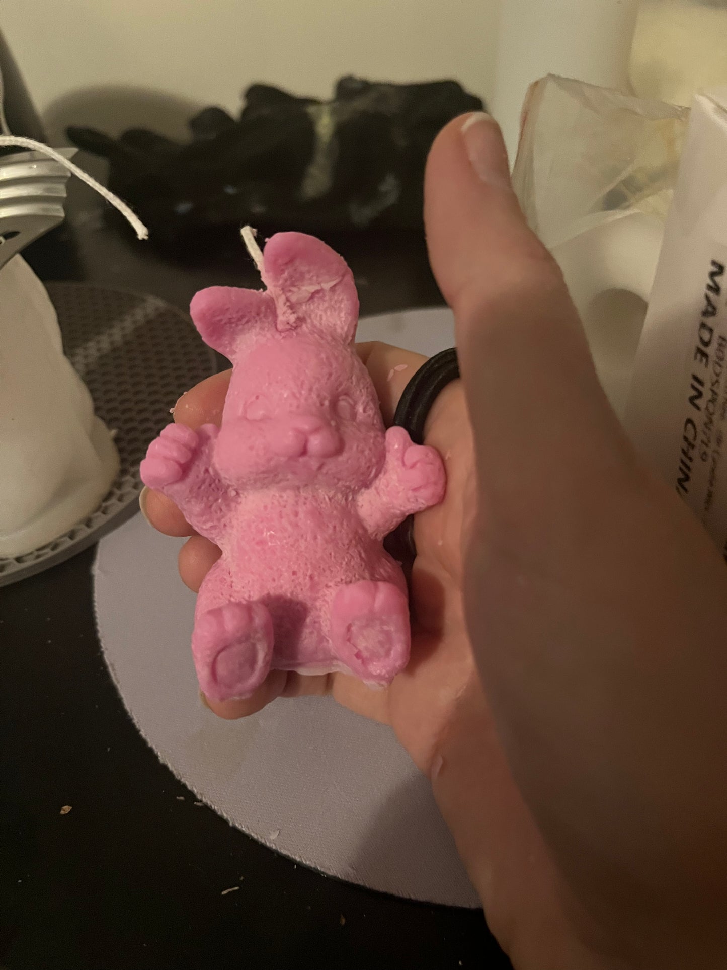 Bunny candle