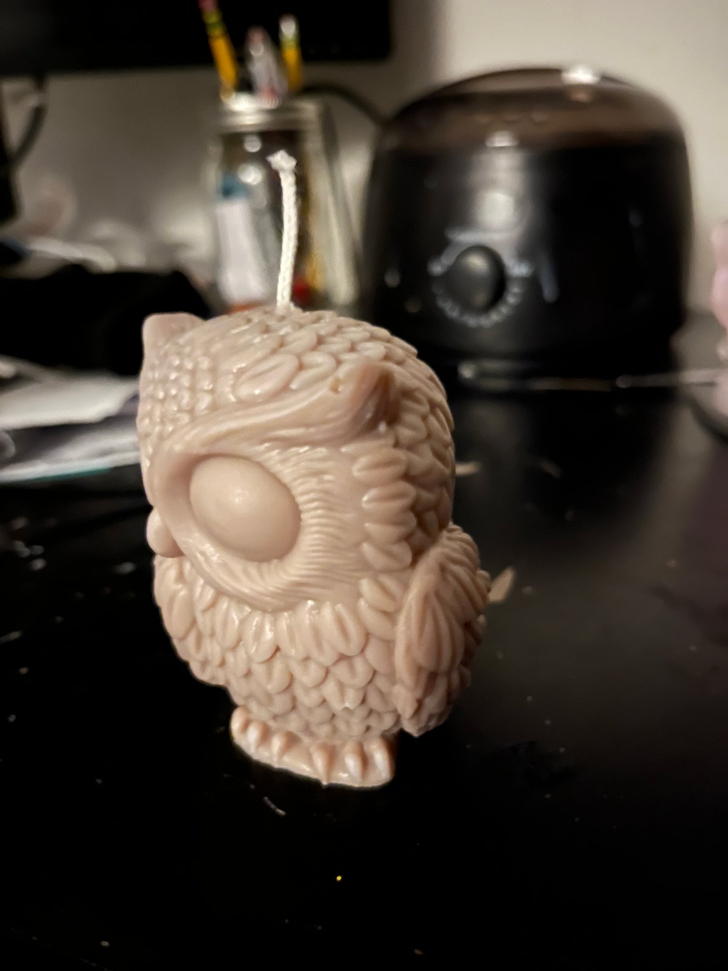 Owl candle