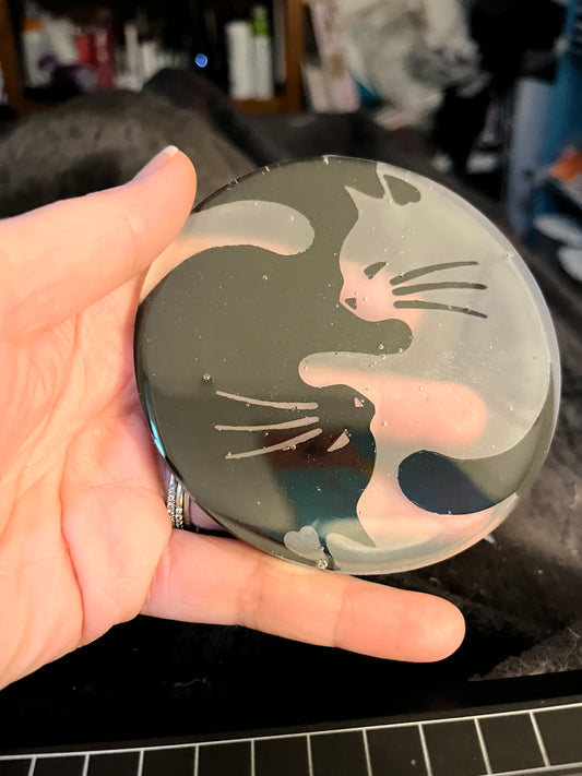 Kitty coasters